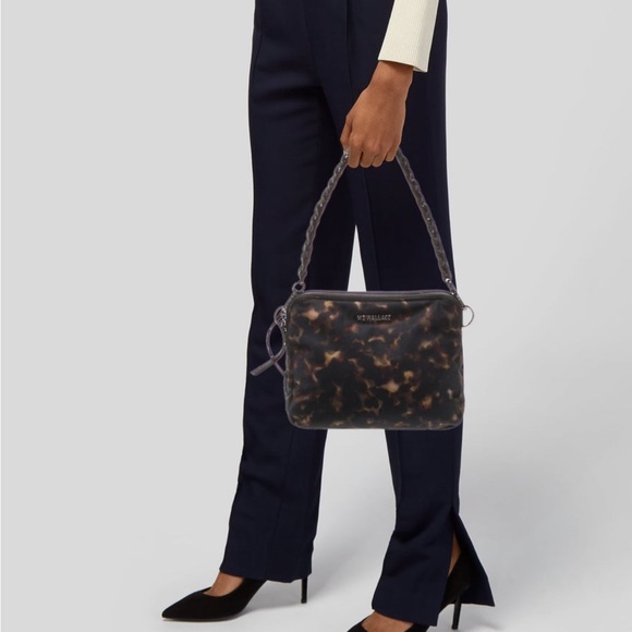 MZ Wallace Tortoise Bowery Crossbody Bag - Picture 4 of 13